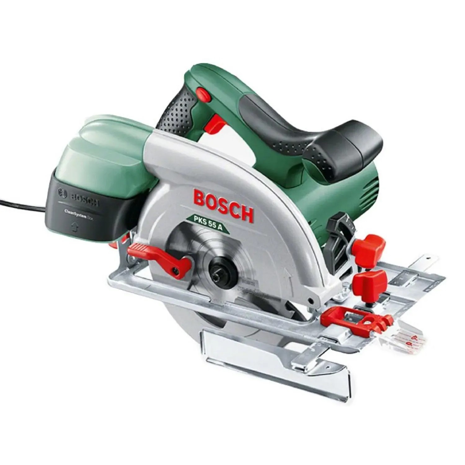 E-shop Bosch Ručná okružná píla PKS 55 + rezný kotúč Precision 18
