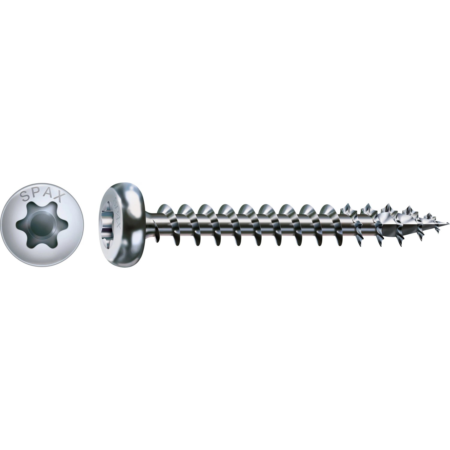 E-shop Spax Uni skrutka polg.hlava T-Starplus T15 4CUT pln.závit Wirox 35 x 12 mm 100ks