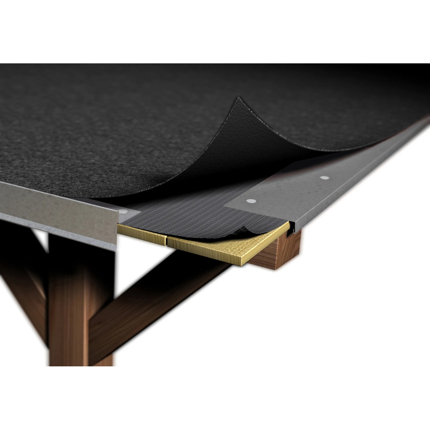 E-shop Odkvapový plech, prírez 250 mm x 2000 mm hliník prírodný