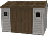 Duramax Plastový záhradný domček Apex, béžová, 326,2 x 249,3 x 234,4 cm