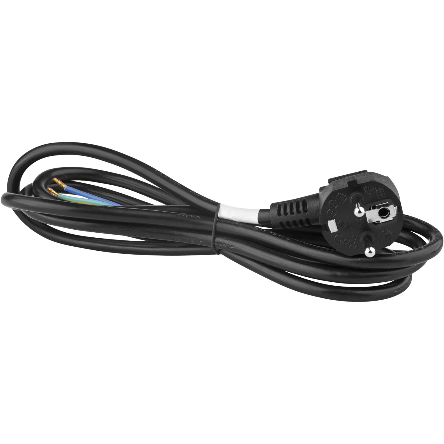 E-shop EMOS Flexo šnúra PVC čierna 3 x 0,75 mm, 2 m