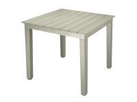 Mega Plast Stôl CAPRI, PP+fiberglass, cappuccino, 77 x 77 x 74 cm