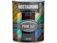 HOSTAGRUND Základná aj vrchná farba na kov 3v1 PRIM S2177 0155 antracit 600 ml