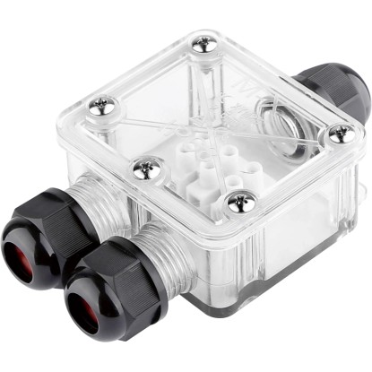 Vodotesná káblová spojka XYM25-3P, IP68, 3x 0,75-2,5 mm2, 250V/16A