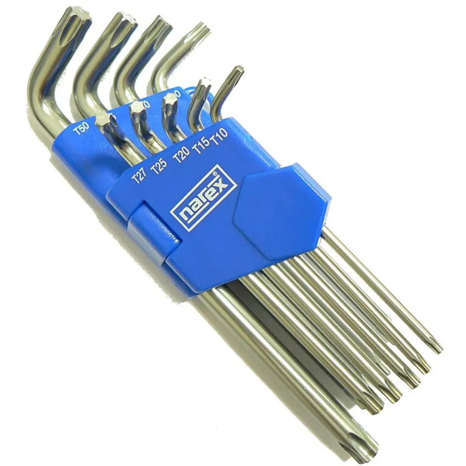 E-shop Narex 9-dielná súprava kľúčov TORX TRX 10-50