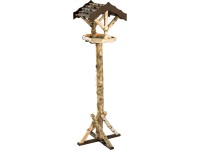 Krmítko pre vtáky breza/pínia s kôlom model A Krmítko pre vtáky breza/pínia s kôlom model A