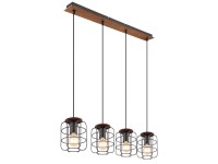 GLOBO Závesné svietidlo Willa 1200 x 150 x 740 mm