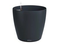 Lechuza Samozavlažovací kvetináč CLASSICO Color 50 tmavo sivá pr. 49 x 46,5 cm