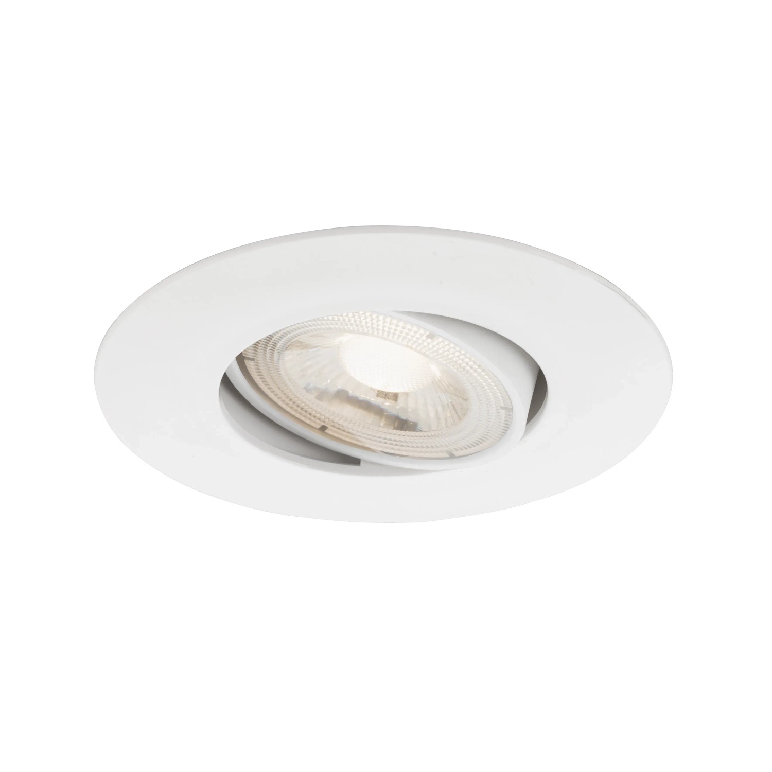 E-shop BRILO LED vstavané svietidlo Kulana biele 3 ks, pr. 90 mm