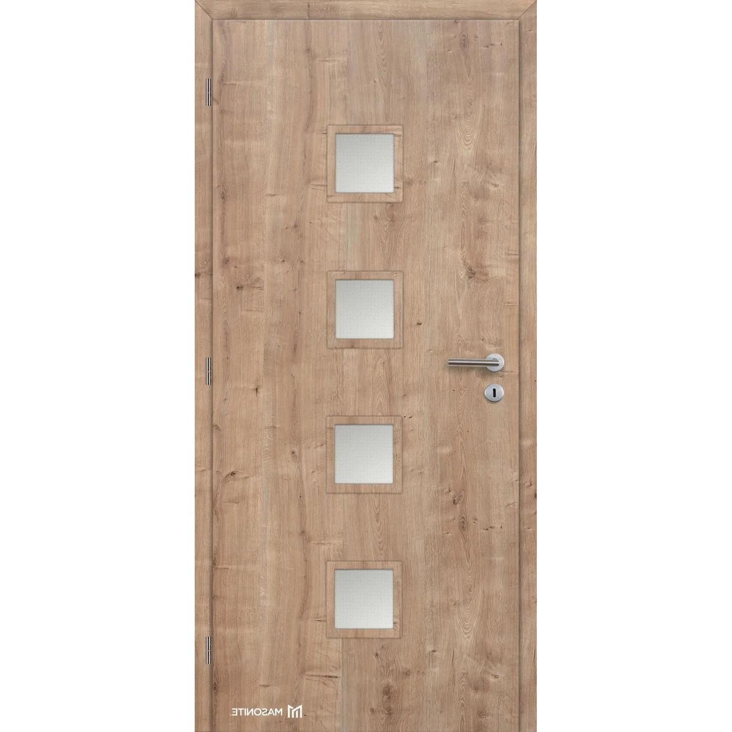 E-shop Doornite Interiérové dvere Quadra dub prírodný 80 Ľ