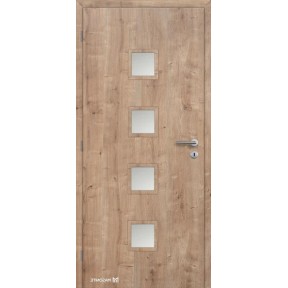 Doornite Interiérové dvere Quadra dub prírodný 80 Ľ