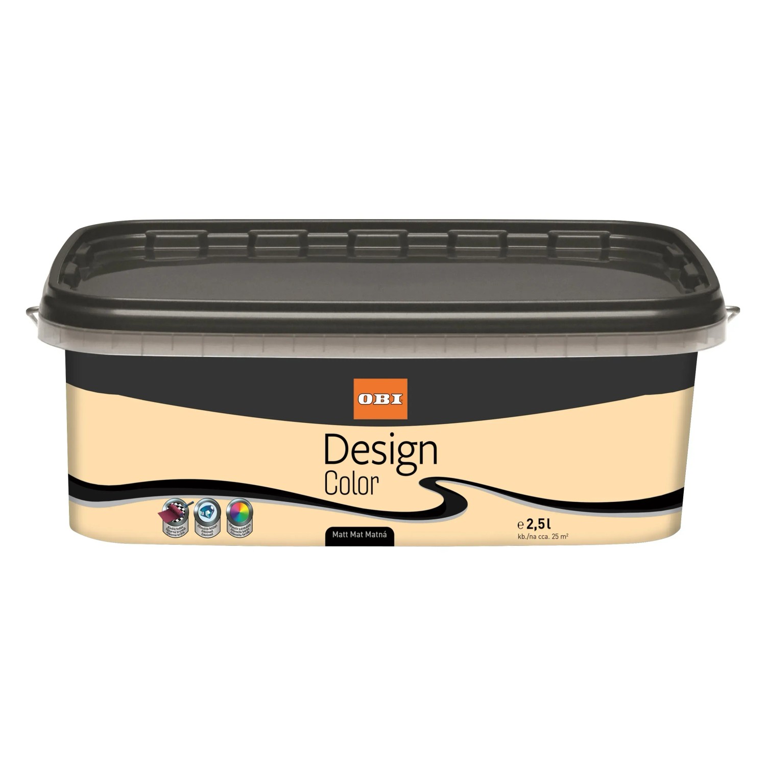 E-shop OBI Interiérová farba Design Color matná Magnolie 2,5 l