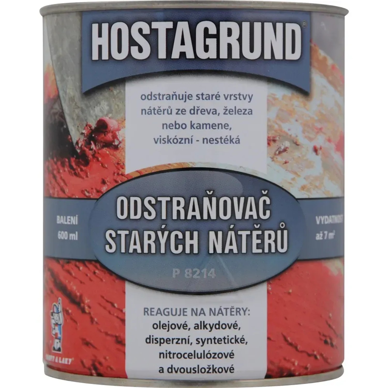 E-shop HOSTAGRUND Odstraňovač starých náterov P8214, 600 ml