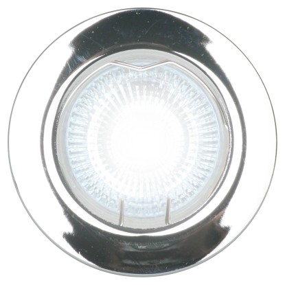 OBI Súprava halogénových vstavaných svietidiel 12 V, interiérová chróm, 3 ks