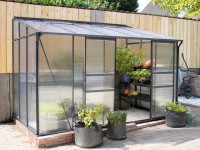Vitavia Skleník Ida 5200 HKP 6 mm, čierny, 262 x 201 x 222 cm