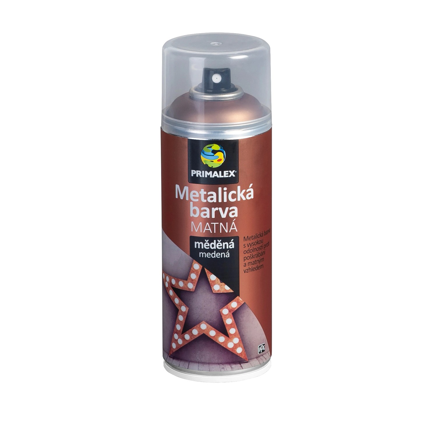 E-shop PRIMALEX Metalická farba v spreji medená 400 ml