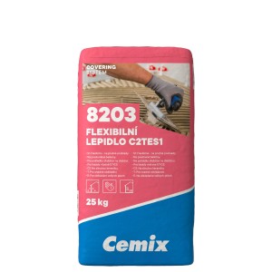 Cemix 8203 Flexibilné lepidlo C2TES1 25 kg PE