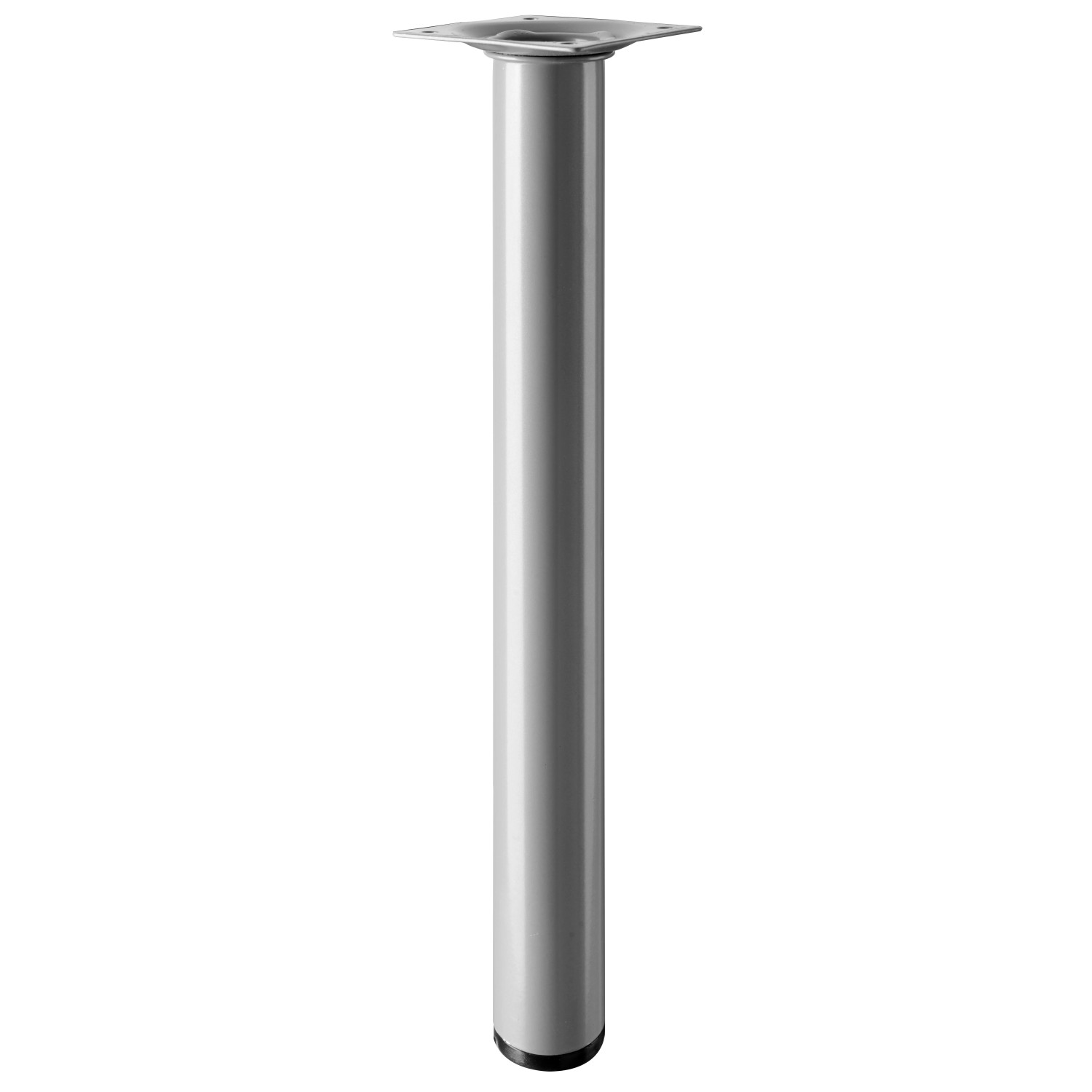 E-shop Hettich Stolová noha priemer 30 mm x 300 mm hliníkový vzhľad