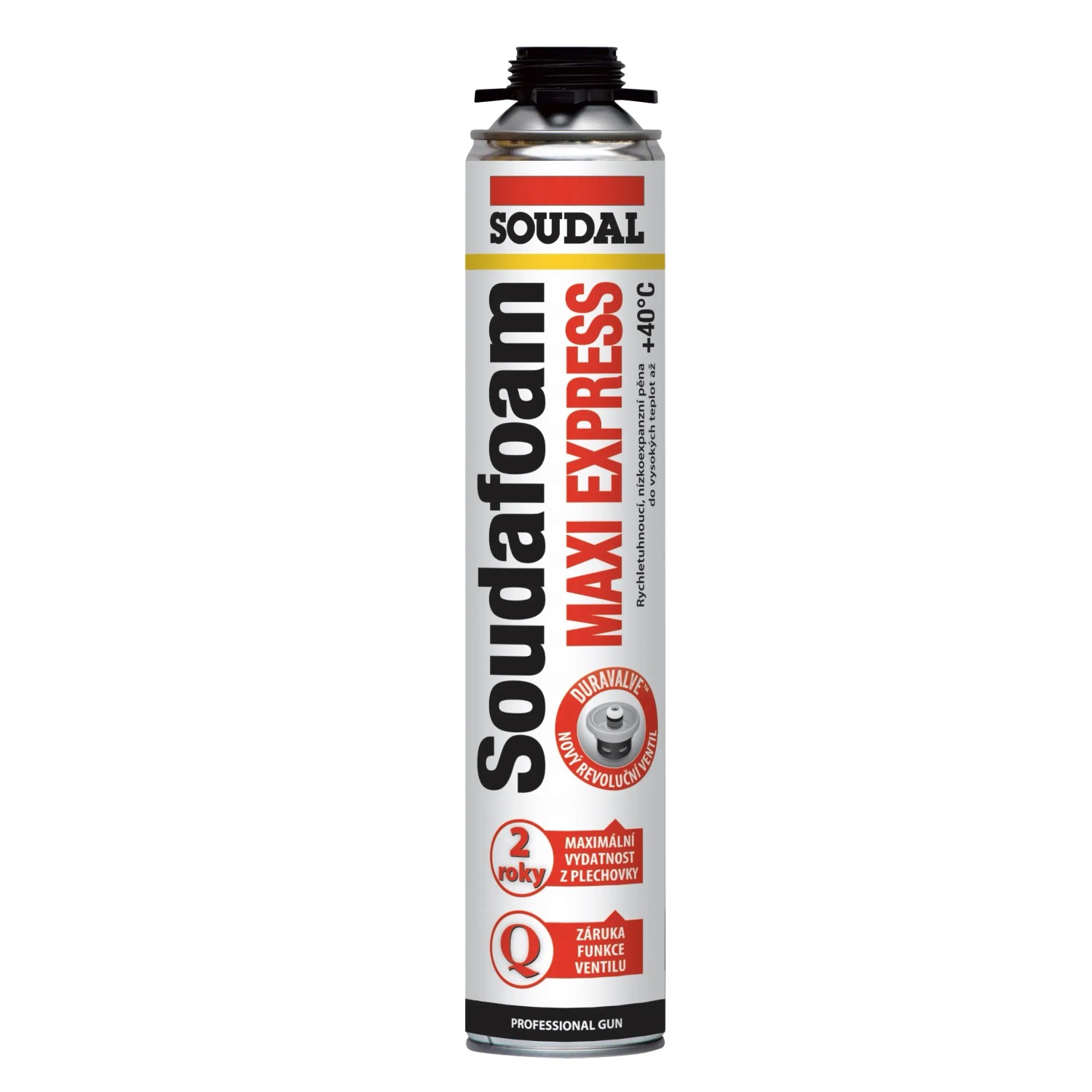 E-shop SOUDAL Rýchlotuhnúca polyuretánová pena Soudafoam Gun MAXI Express 820 ml