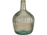 Koopman Dekoratívna sklenená váza champagne pr. 19 x 31 cm