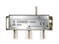 Schwaiger Anténny rozbočovač, 3-násobný, 7 dB Schwaiger Anténny rozbočovač, 3-násobný, 7 dB
