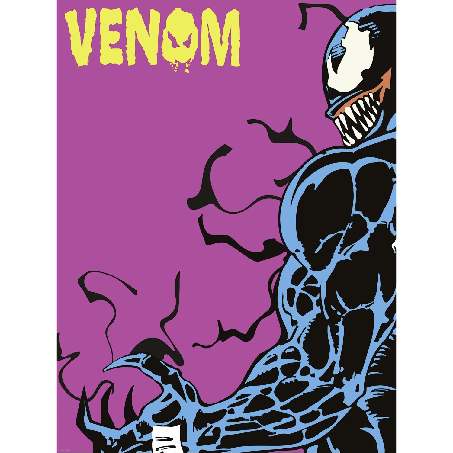 E-shop Komar Plagát Marvel Venom Colourful Stare 30 x 40 cm
