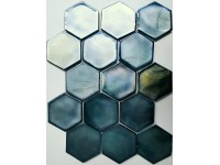 Euro Stone Keramická mozaika Cadiz Hexagon zelená 26 x 29,9 cm Euro Stone Keramická mozaika Cadiz Hexagon zelená 26 x 29,9 cm