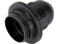 OBI Objímka žiarovky E27 čierna