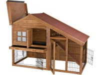 Trixie Koterec pre malé zvieratá Natura s ohradou 151 cm x 107 cm x 80 cm hnedý