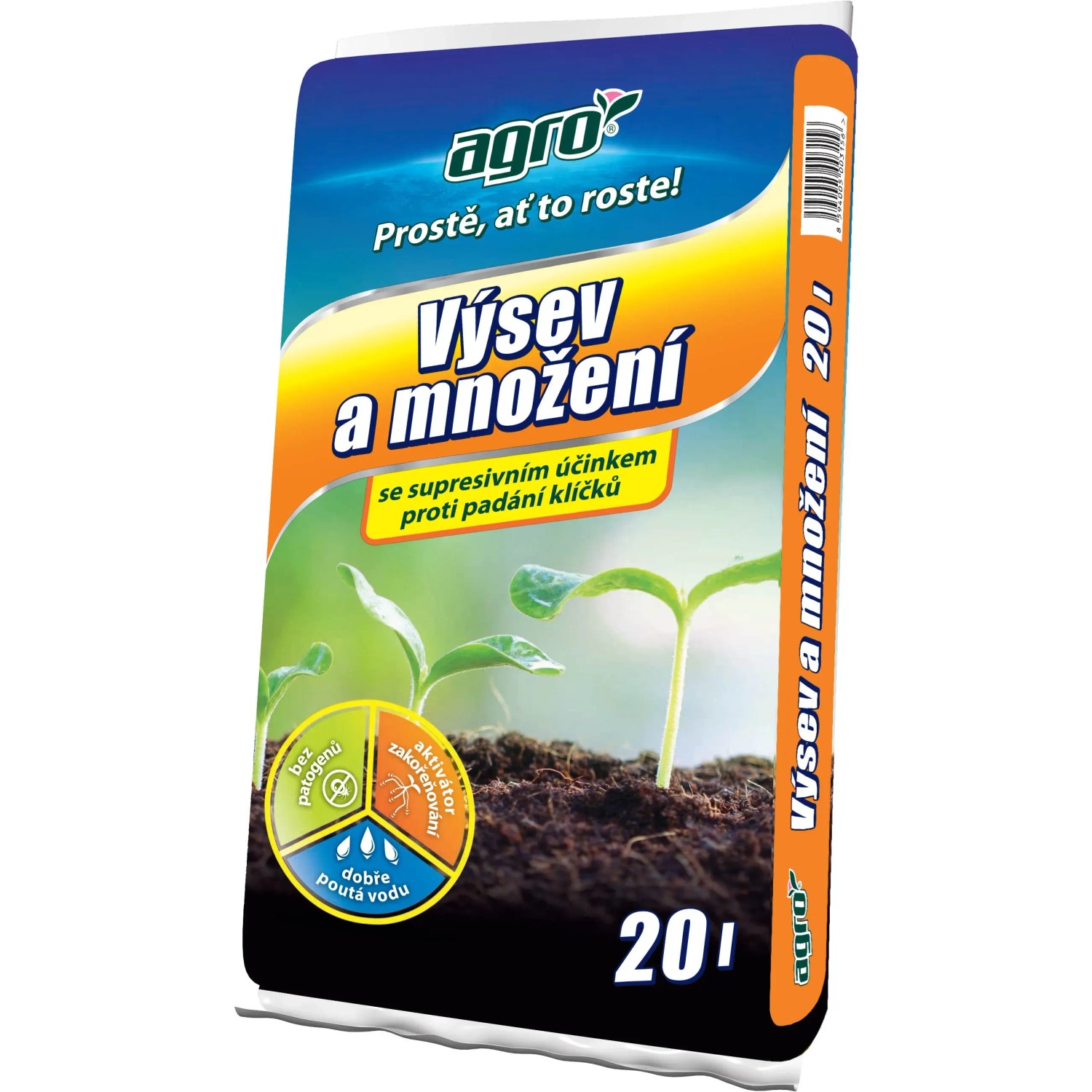 E-shop AGRO Substrát pre výsev a množenie 20 l