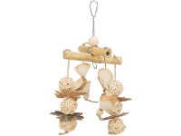 Trixie Prírodná hračka bambus/ratan/drevo 31 cm