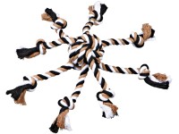 Jollypaw Hračka z pletenej šnúrky priemer 7 cm, 44 cm Jollypaw Hračka z pletenej šnúrky priemer 7 cm, 44 cm