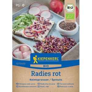 KIEPENKERL BIO Reďkovka červená (Raphanus sativus) na klíčenie 30 g