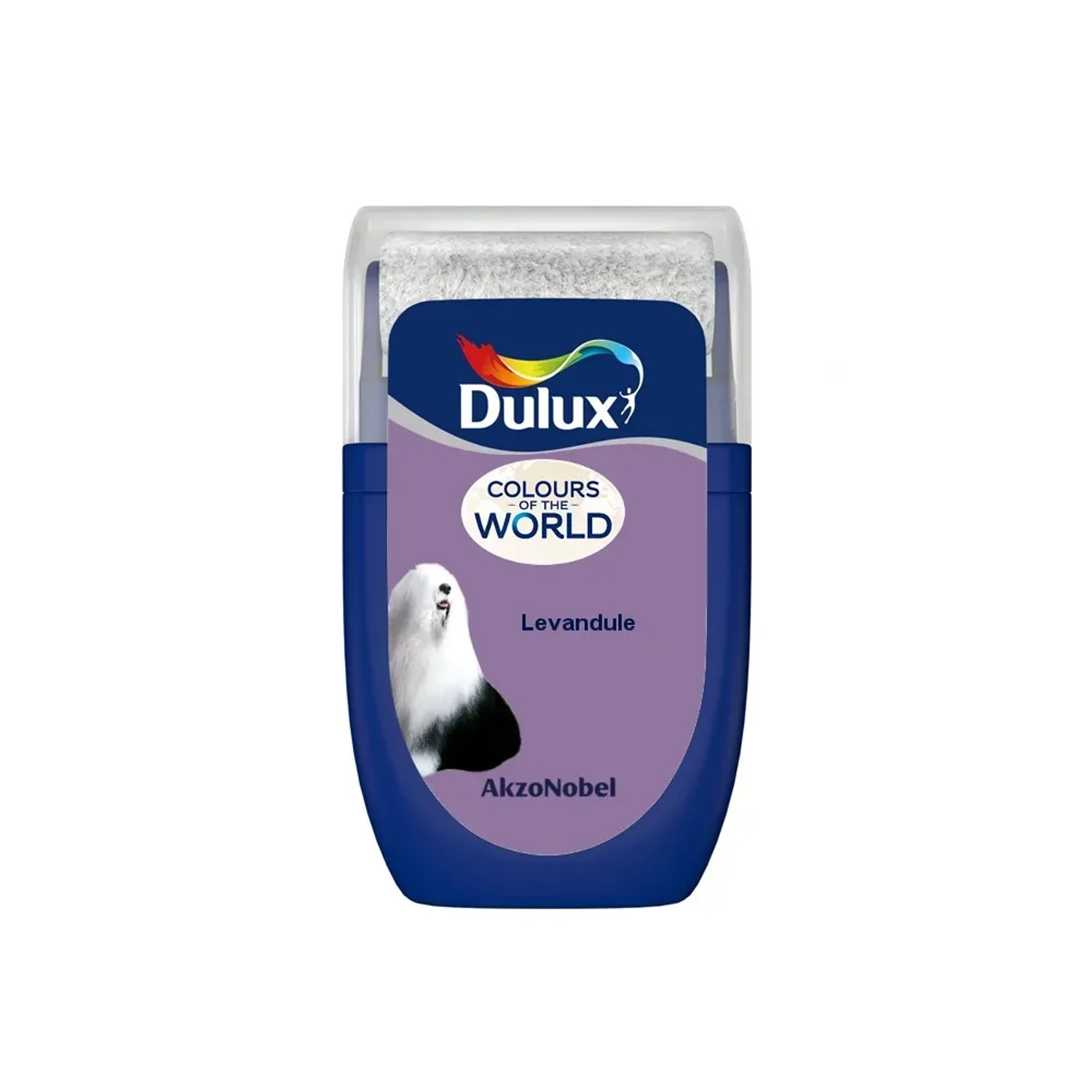 E-shop Dulux Tester, interiérová farba Colours Of The World levanduľa 30 ml