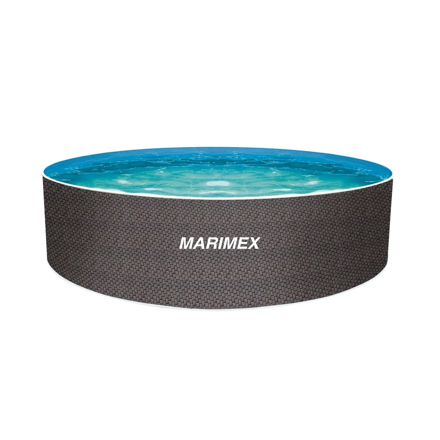 E-shop MARIMEX Bazén Orlando so vzorom ratanu, pr. 3,66 m x výška 1,22 m