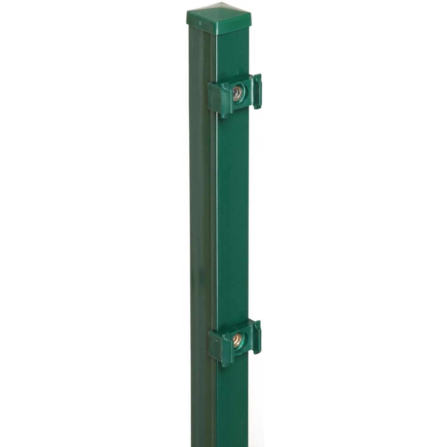 E-shop Stĺpik s upínacími platničkami 240 cm, zelený