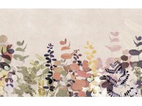 Komar Samolepiace vliesové fototapety Foggy Shrub 400 x 250 cm