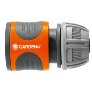 Gardena hadicová spojka pre hadice 13 mm (1/2) a 15 mm (5/8), oranžová/sivá.