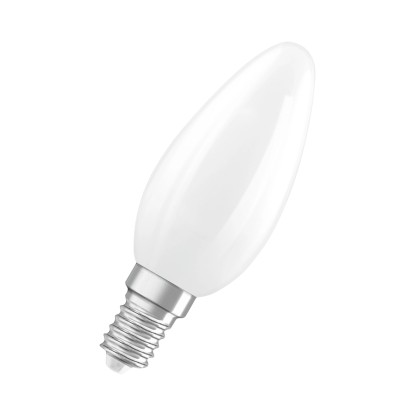 OSRAM LED žiarovka E14, 3,4 W, 470 lm, 2700K, stmívatelná, matná, pr.3,5 x 9,7cm