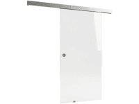 Doorlegro Posuvné dvere EasySlide 65 - set, číre sklo/nerez, 205 x 90 cm