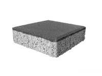 DITON Zámková dlažba Kocka AQUAPORE 6, čierna, 20 x 20 x 6 cm