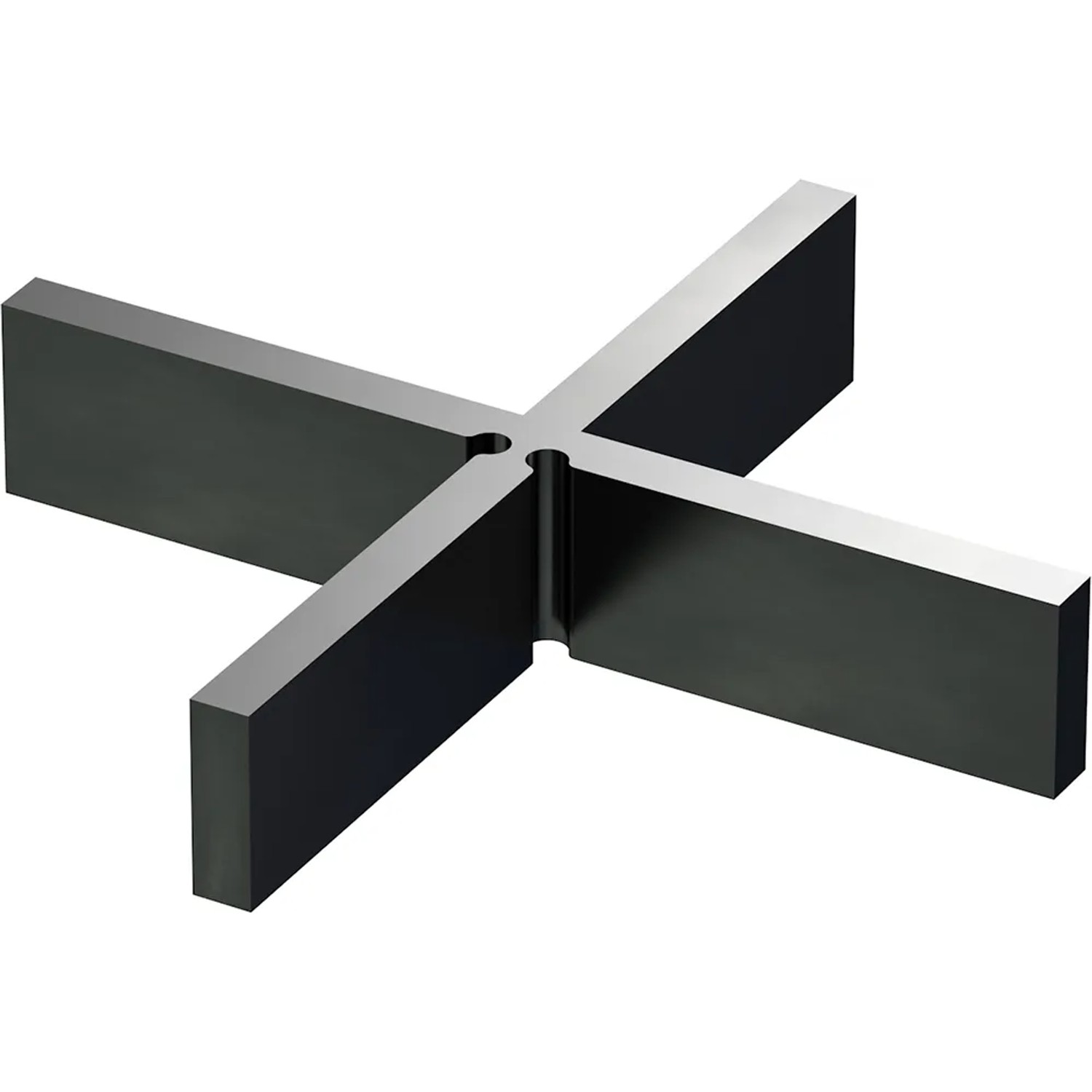 E-shop GS Terrassen Dištančné krížiky čierne, 10 x 55 x 55 mm, pre škáry 3 mm, 50 ks