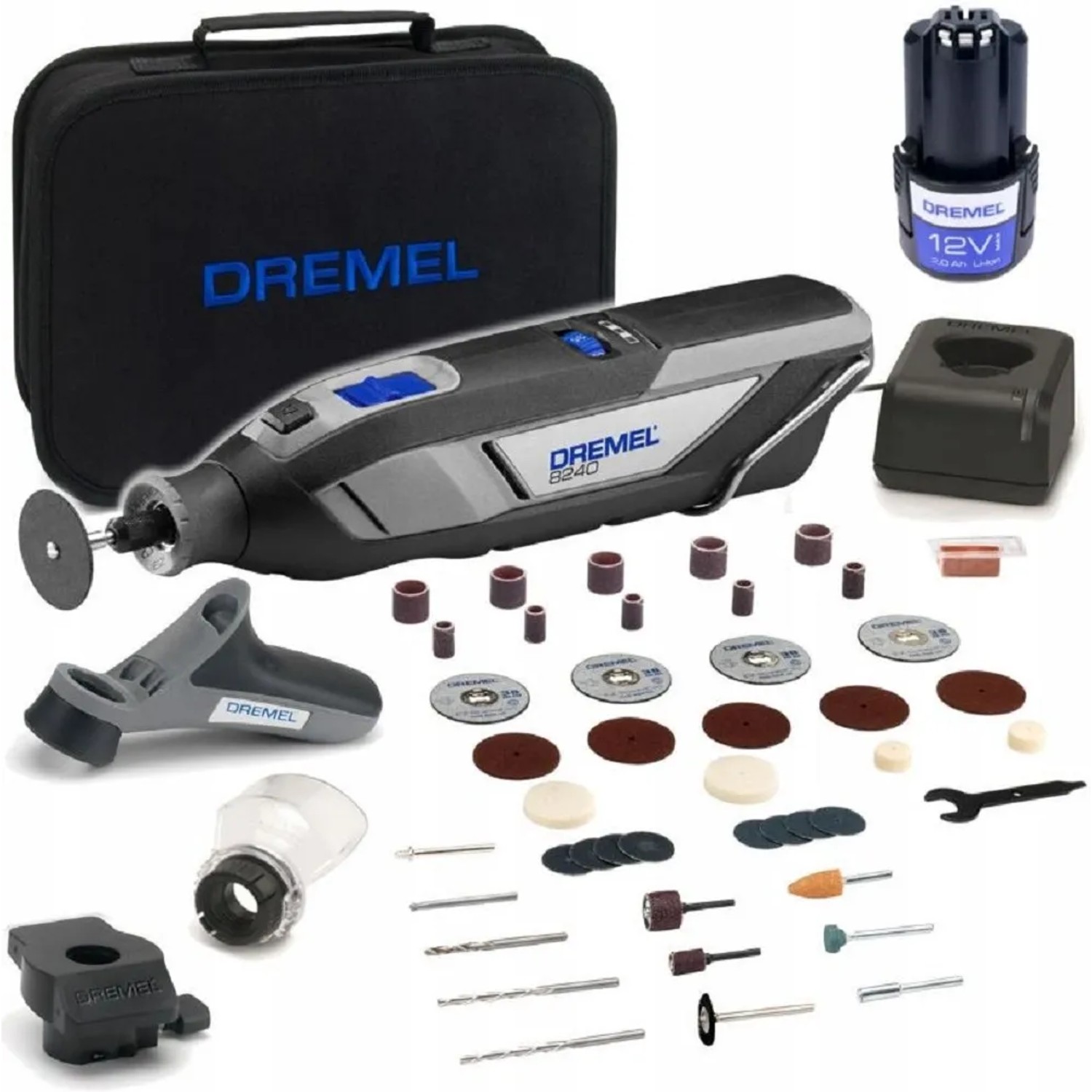 E-shop Dremel Aku univerzálne náradie 8240-3/45 vr. 45 ks príslušenstva