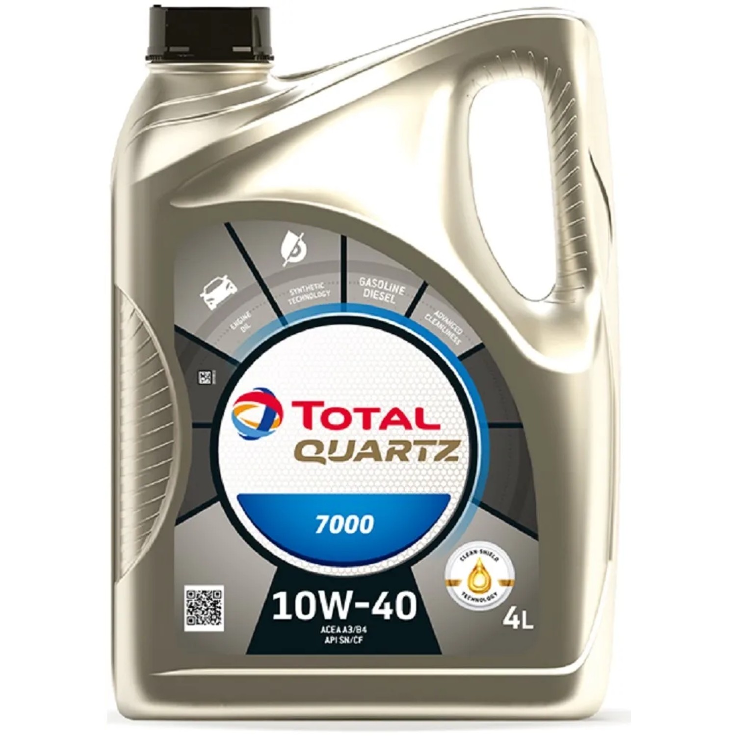 E-shop Total Quartz Motorový olej 7000 10W-40, 4 l