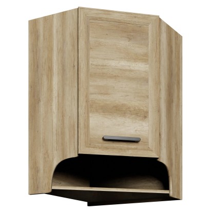 Black&White Style Horná rohová skrinka Christina DN60, 89 x 58,6 x 58,6 cm