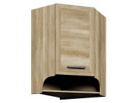 Black&White Style Horná rohová skrinka Christina DN60, 89 x 58,6 x 58,6 cm