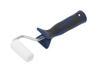 LUX-TOOLS Plstený valček 2K Softgrip 5 cm čierno - modrý