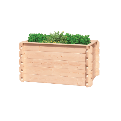 Maone Drevený vyvýšený záhon Radan 8, hrúbka 28 mm, 120 x 70 x 56 cm