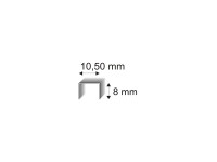 RON Spony čalúnnické 345/08, dĺžka 10,5 x 8 mm, 5000 ks