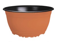 Žardinka výsadbová TEKU-VSA plastová, pr. 23 cm